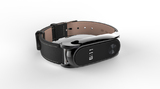 Ремешок для Xiaomi Mi Band 2 кожаный с металлической рамкой Series 2